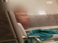 My mom in bath